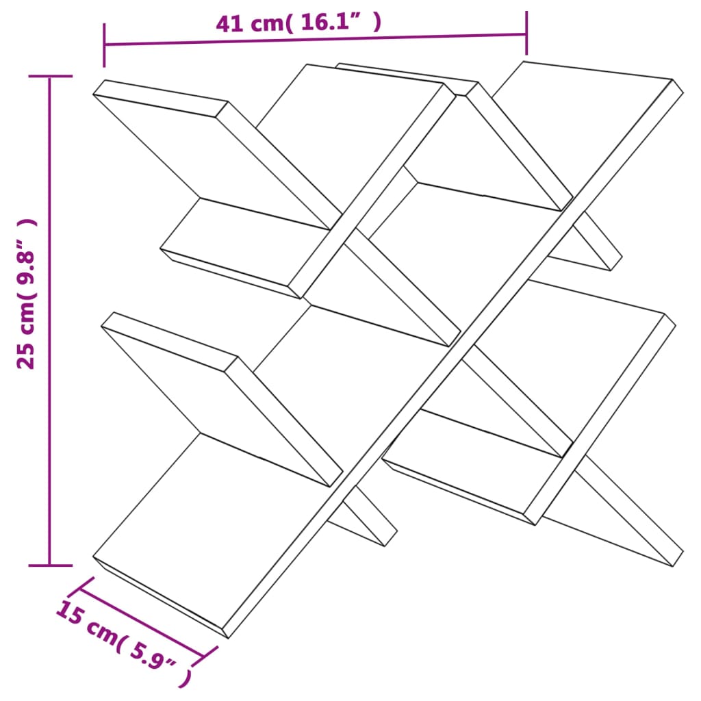 Raft De Vin, Pentru 5 Sticle, 41X15X25 Cm, Bambus