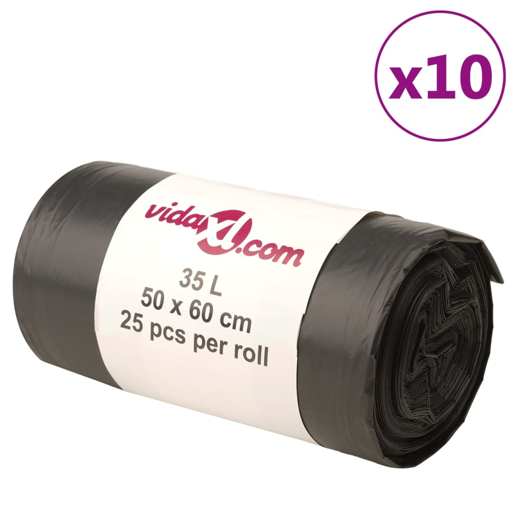 Saci De Gunoi 250 Buc. Negru