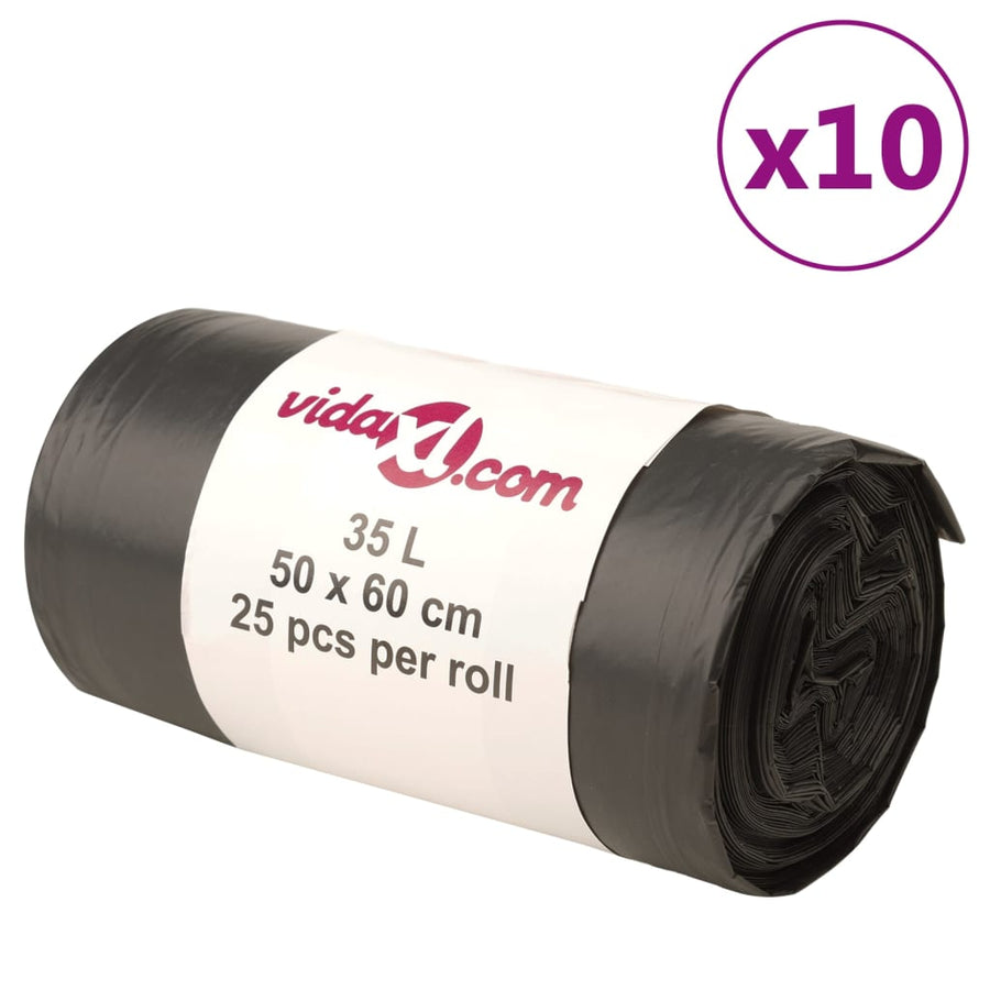 Saci De Gunoi 250 Buc. Negru