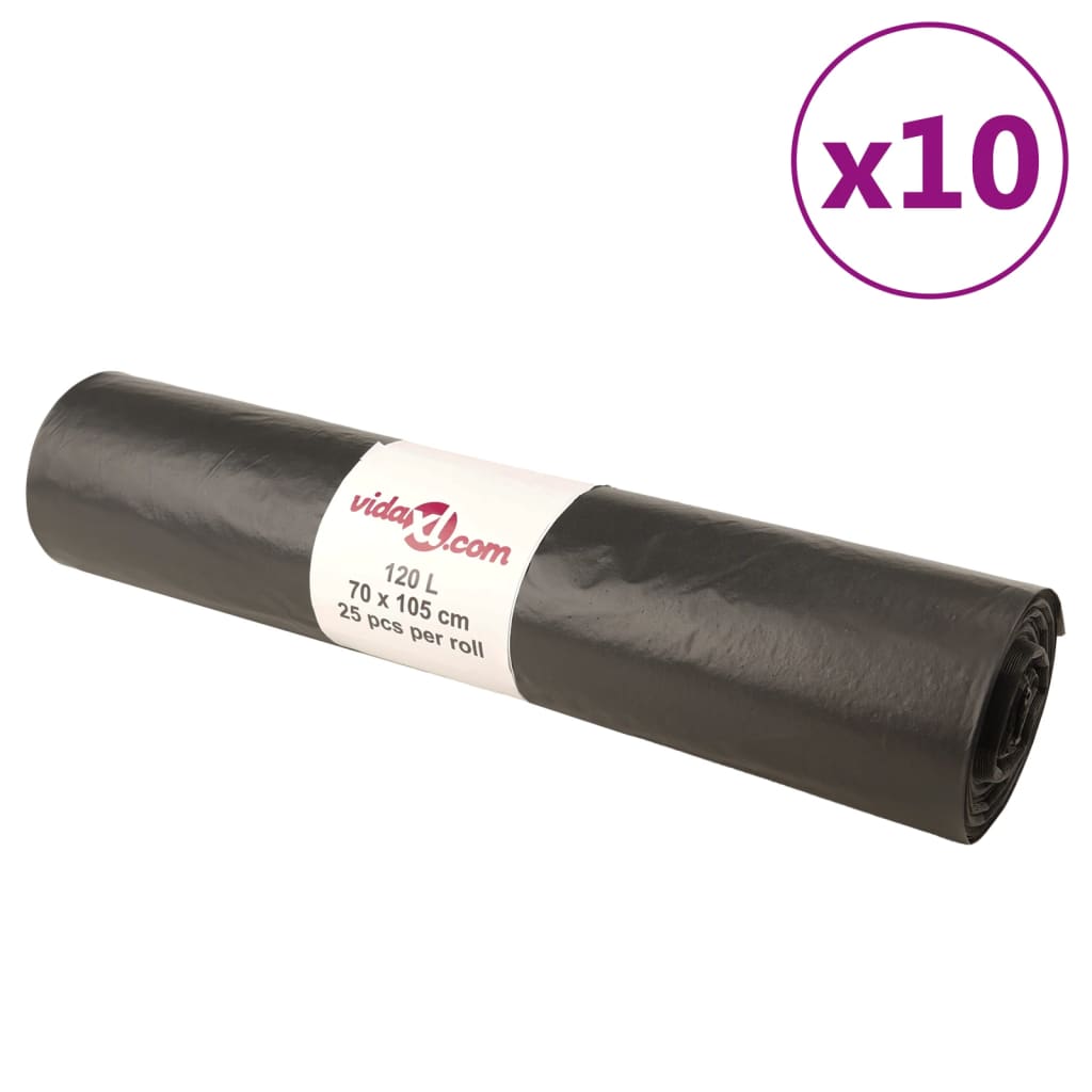 Saci De Gunoi 250 Buc. Negru