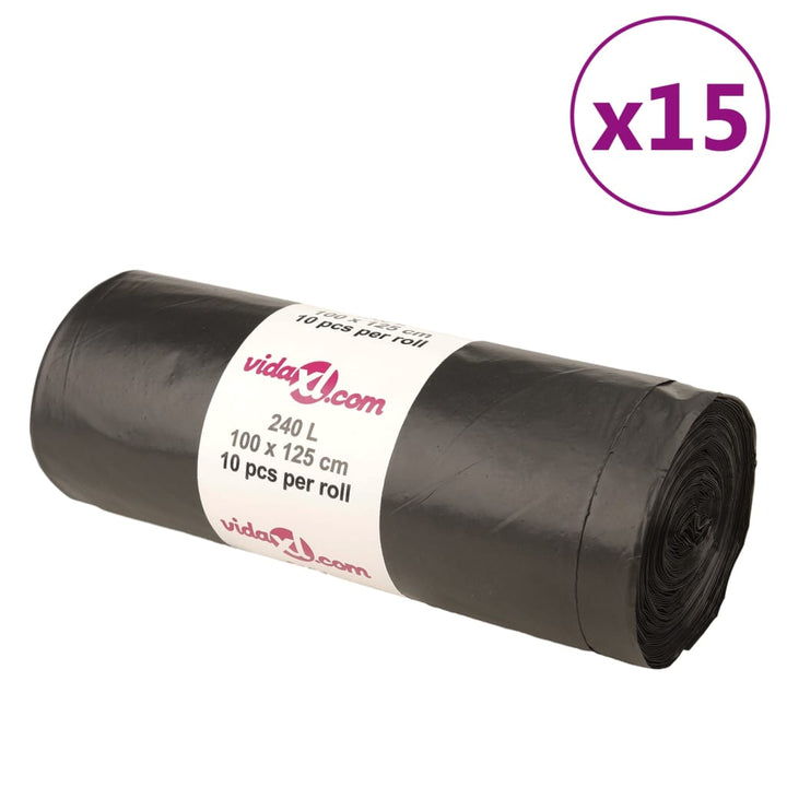 Saci De Gunoi 250 Buc. Negru