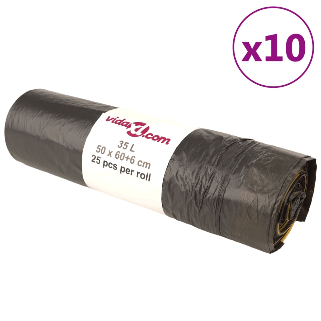 Saci De Gunoi 250 Buc. Negru