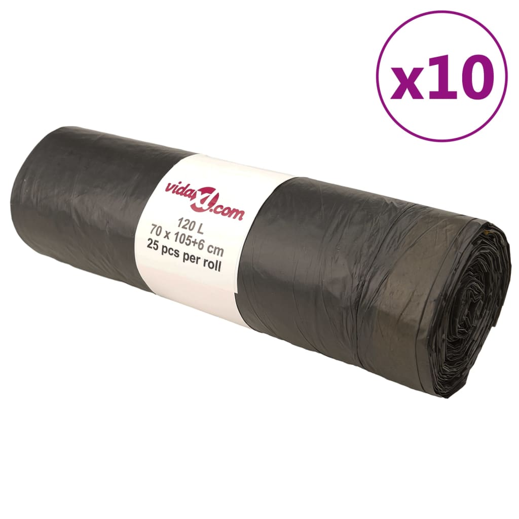 Saci De Gunoi 250 Buc. Negru