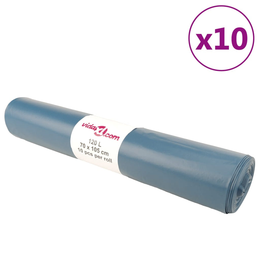 Saci De Gunoi 100 Buc. Albastru