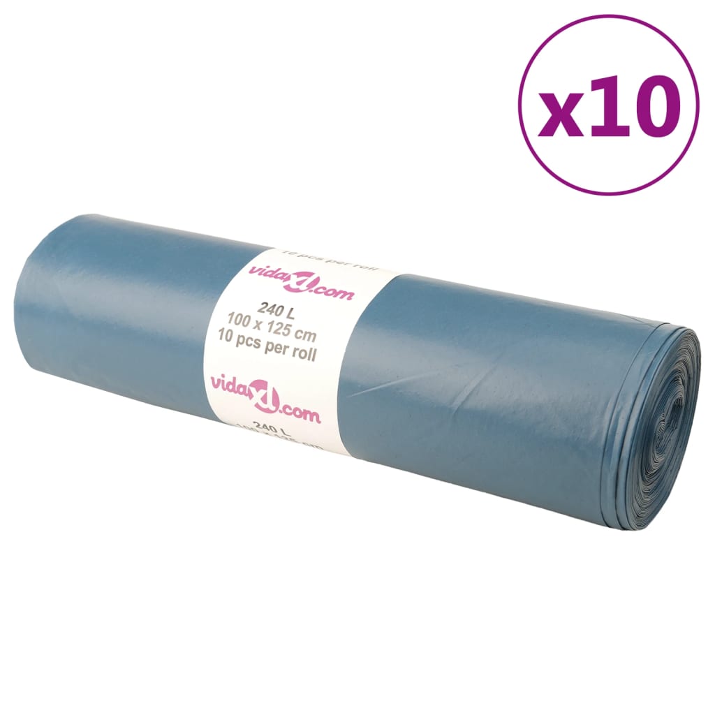 Saci De Gunoi 100 Buc. Albastru