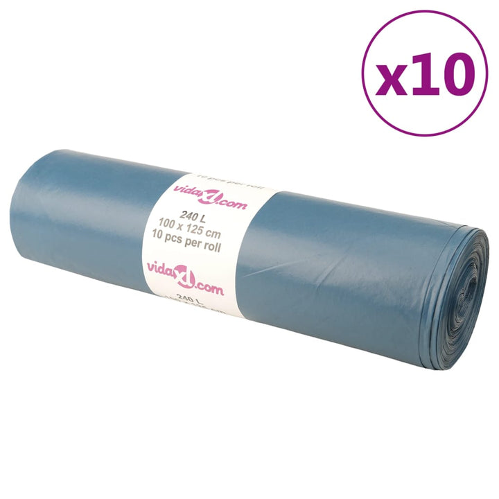 Saci De Gunoi 100 Buc. Albastru