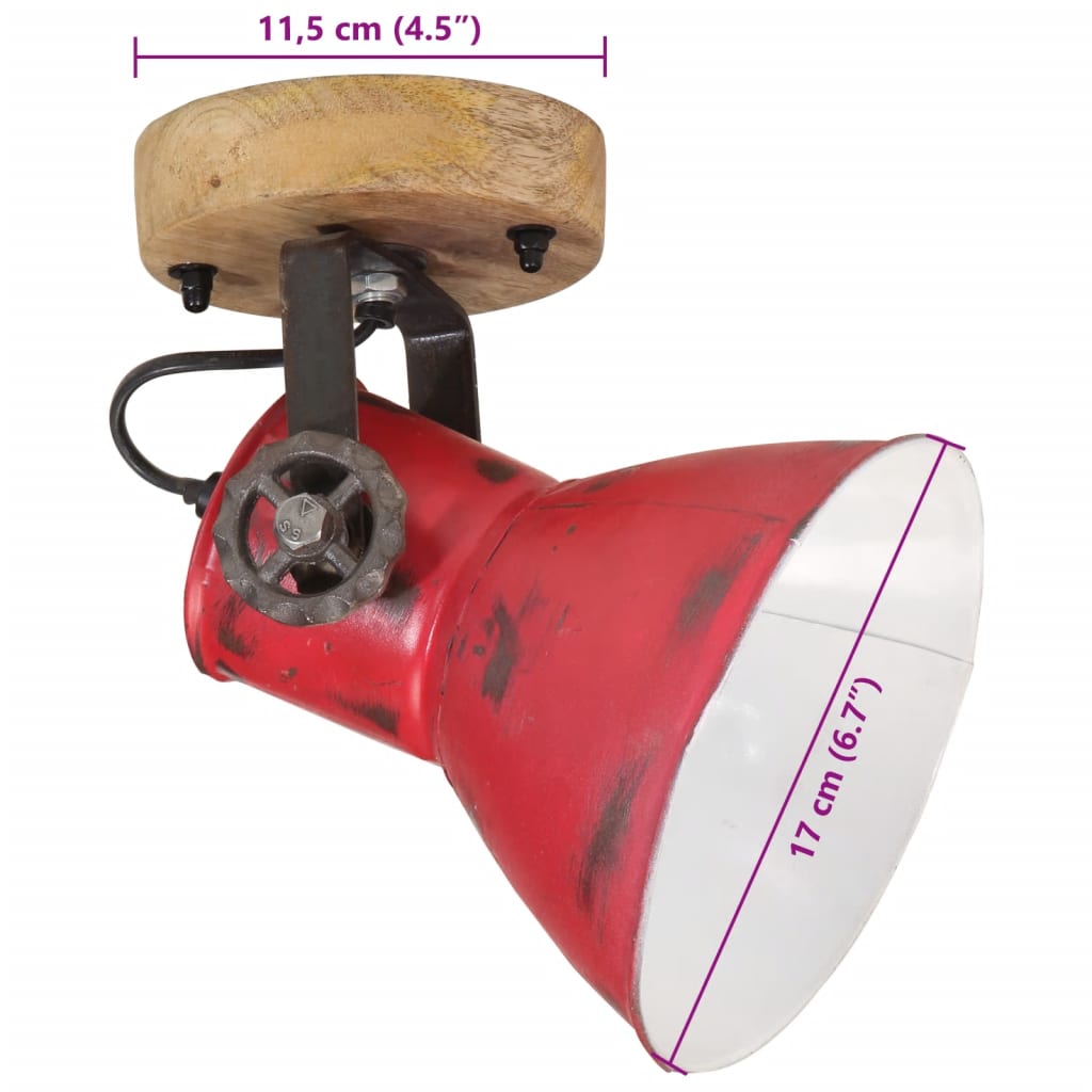 Lampă De Perete 25 W, Uzat, 11,5X11,5X25 Cm, E27