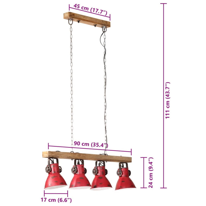 Lampă De Tavan 25 W, , 90X24X111 Cm, E27
