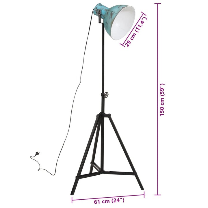 Lampă De Podea, 25 W, Uzat, 61X61X90/150 Cm, E27