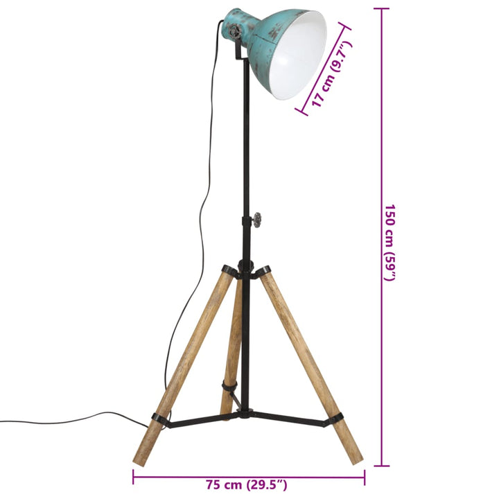 Lampă De Podea, 25 W, Uzat, 75X75X90-150 Cm, E27