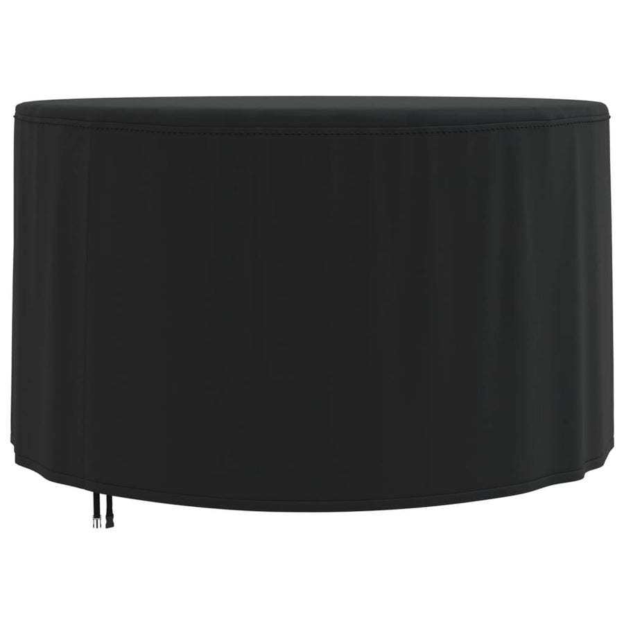 Husă Mobilier De Grădină Rotundă Negru Ø Oxford 420D