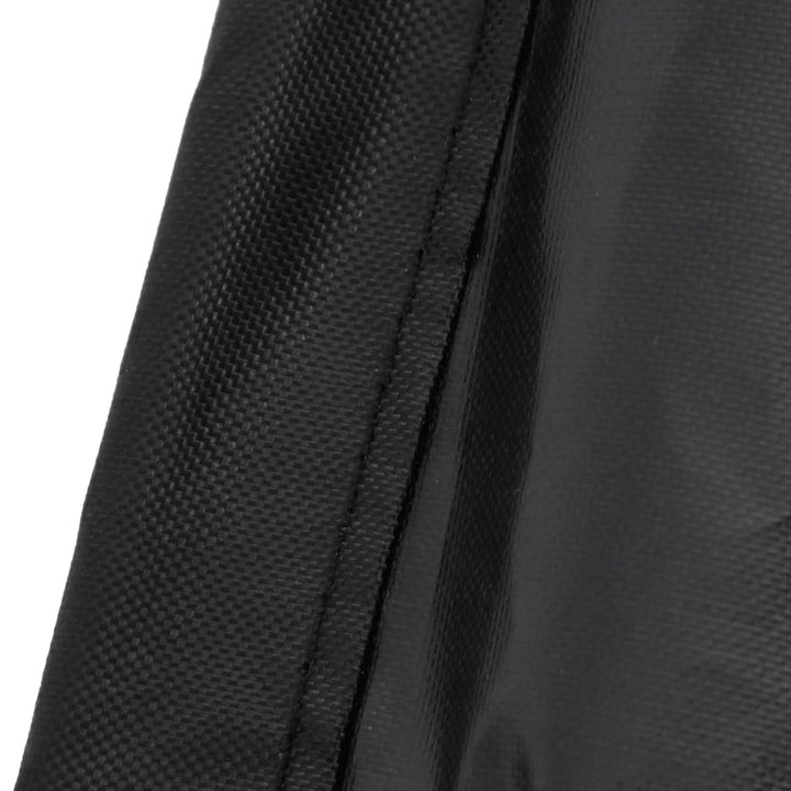 Husă Mobilier De Grădină Rotundă Negru Ø Oxford 420D