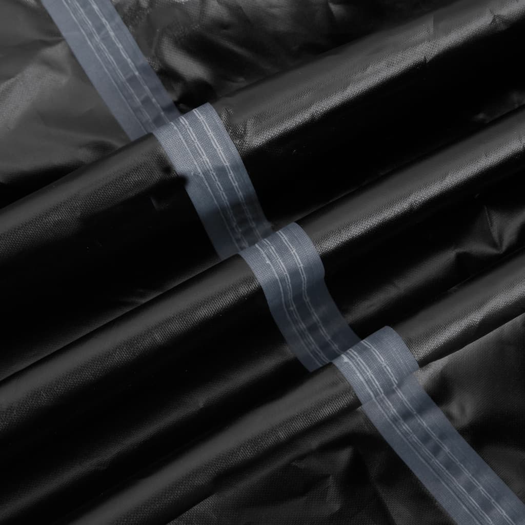 Husă Mobilier De Grădină Rotundă Negru Ø Oxford 420D