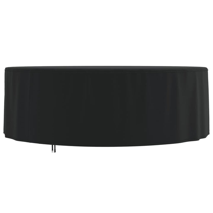 Husă Mobilier De Grădină Rotundă Negru Ø Oxford 420D