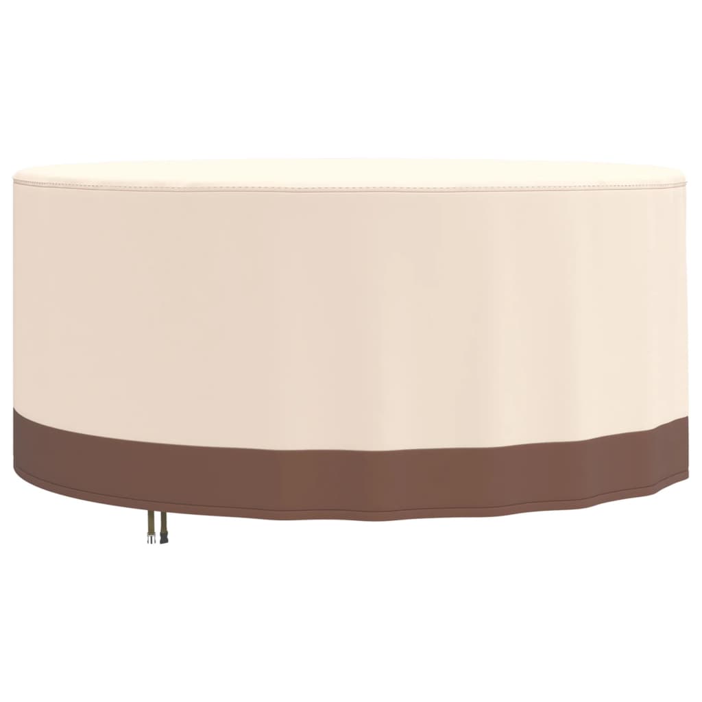 Husă Mobilier De Grădină Rotundă, Bej, Ø Oxford 600D