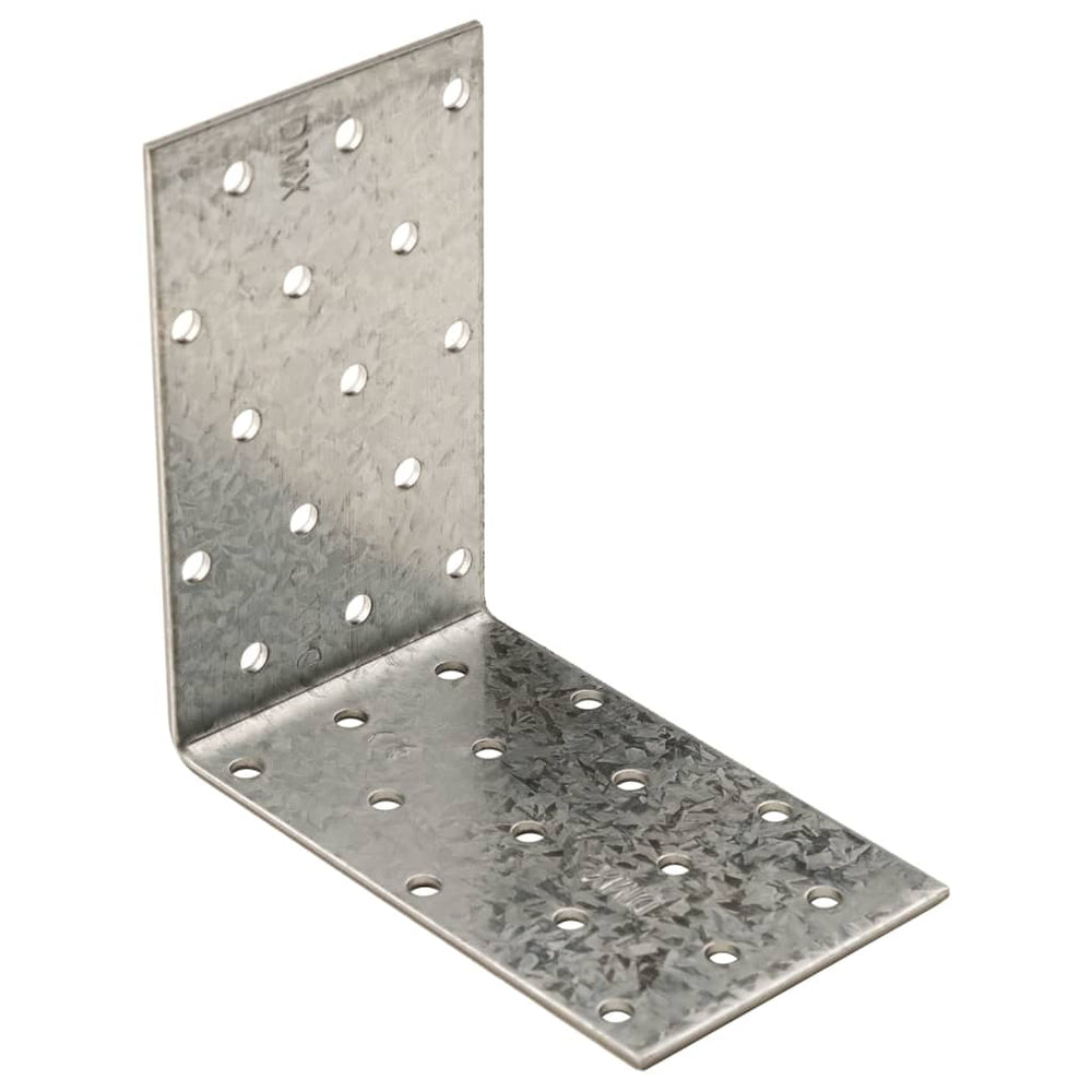 Suporturi Unghiulare 40 Buc. 2 Mm Oțel Galvanizat