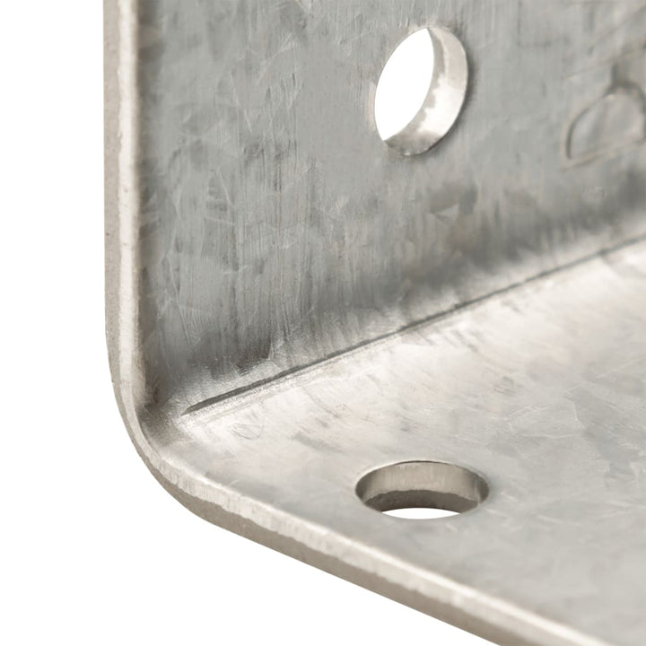 Suporturi Unghiulare 40 Buc. 2 Mm Oțel Galvanizat