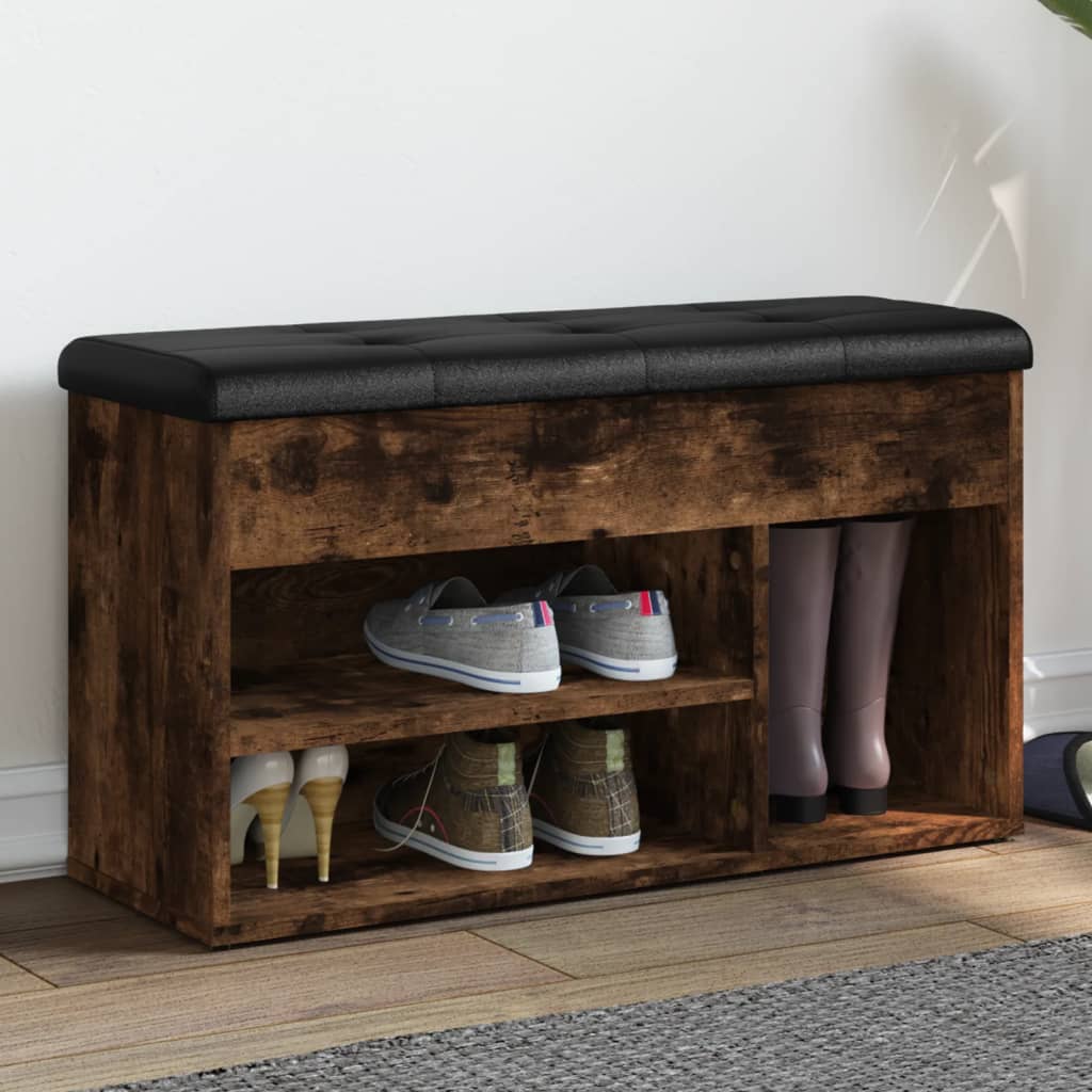 Bancă De Pantofi, , 82X32X45,5 Cm, Lemn Prelucrat