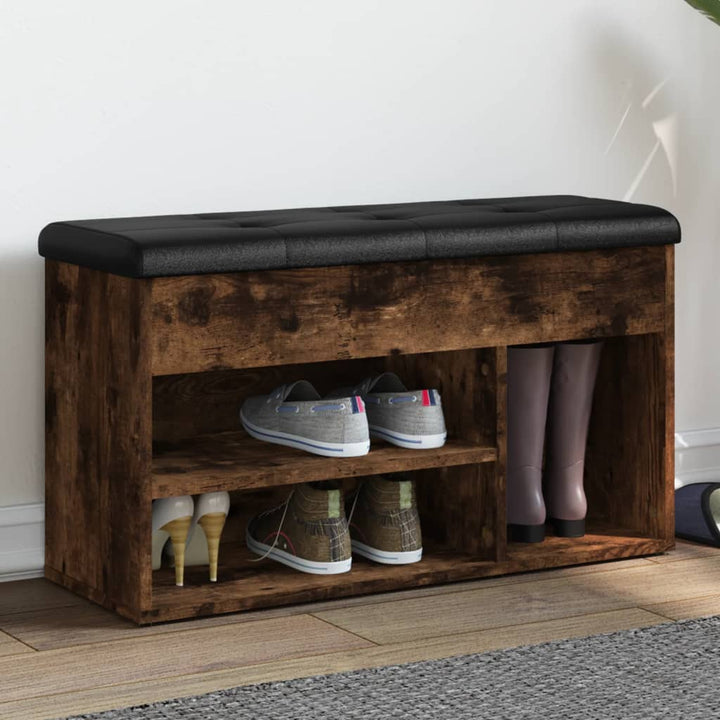 Bancă De Pantofi, , 82X32X45,5 Cm, Lemn Prelucrat