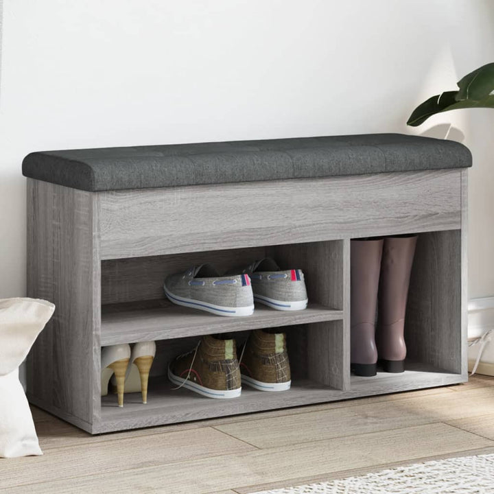 Bancă De Pantofi, , 82X32X45,5 Cm, Lemn Prelucrat