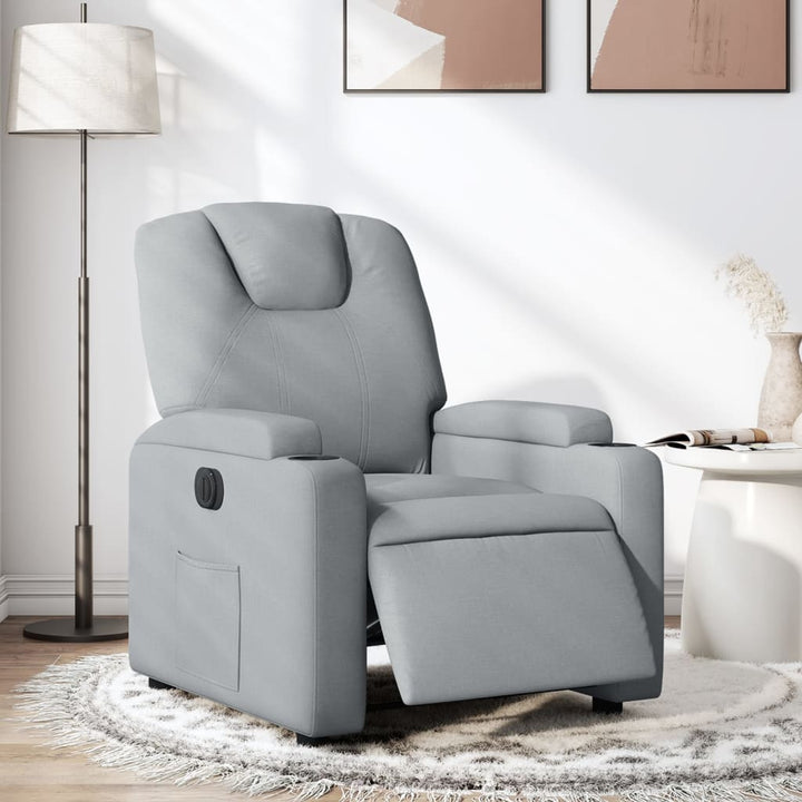 Vixl Fotoliu Electric De Masaj Rabatabil, Roșu Vin, Textil