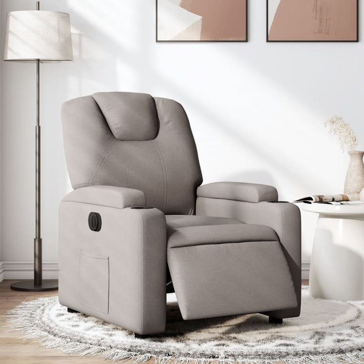 Vixl Fotoliu Electric De Masaj Rabatabil, Roșu Vin, Textil