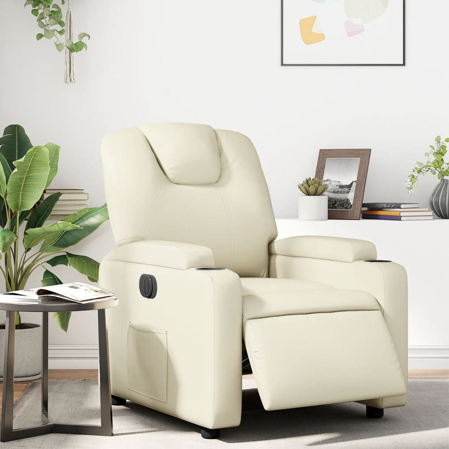 Fotoliu Rabatabil Electric, , Piele Ecologică