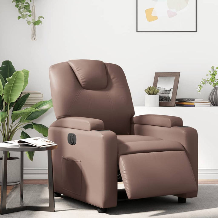 Fotoliu Rabatabil Electric, , Piele Ecologică