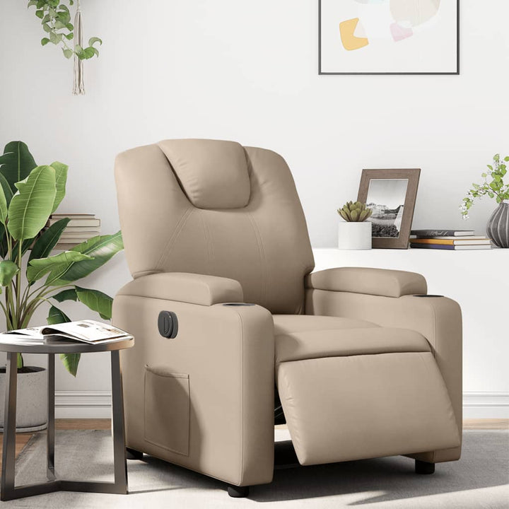Fotoliu Rabatabil Electric, , Piele Ecologică