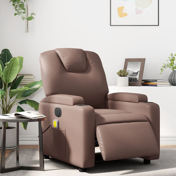 Fotoliu Rabatabil Electric, , Piele Ecologică