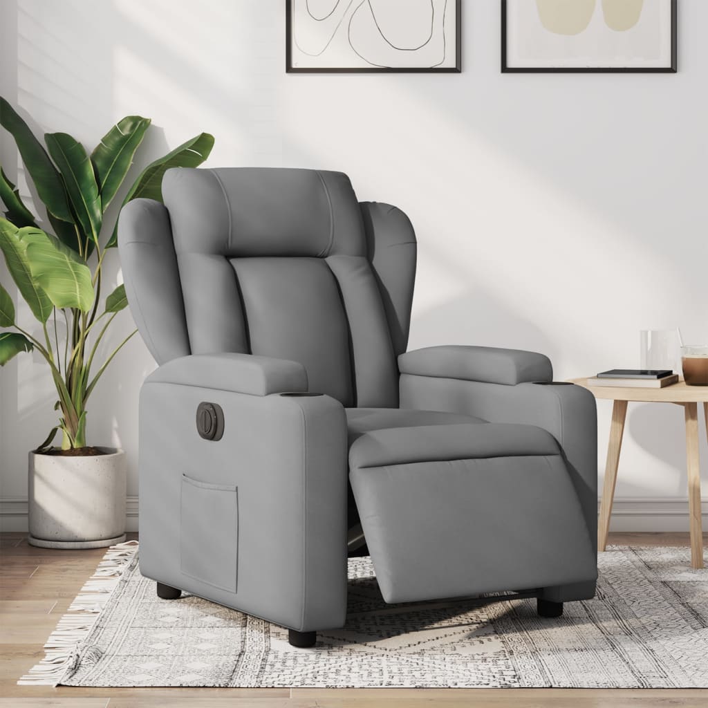 Vixl Fotoliu Electric De Masaj Rabatabil, , Textil
