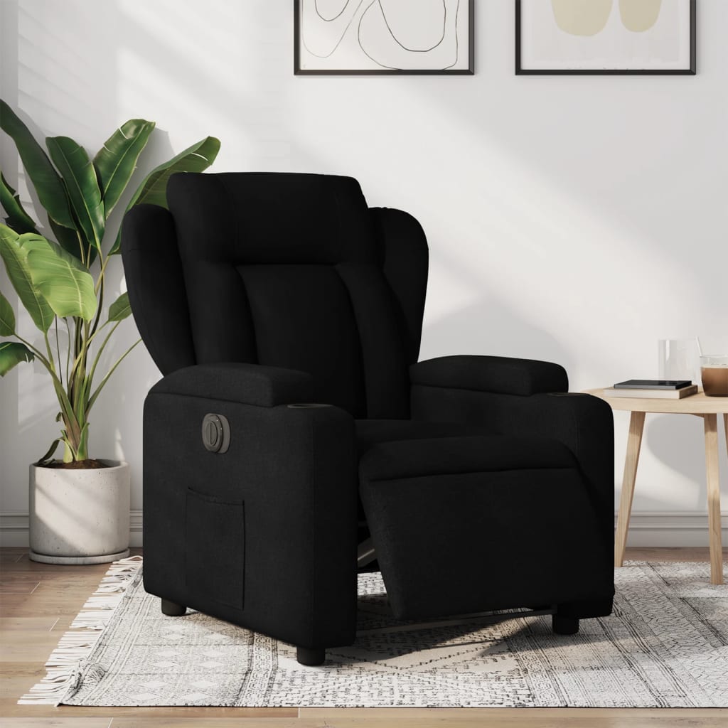 Vixl Fotoliu Electric De Masaj Rabatabil, , Textil