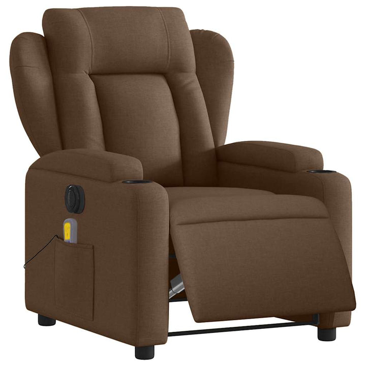 Vixl Fotoliu Electric De Masaj Rabatabil, , Textil