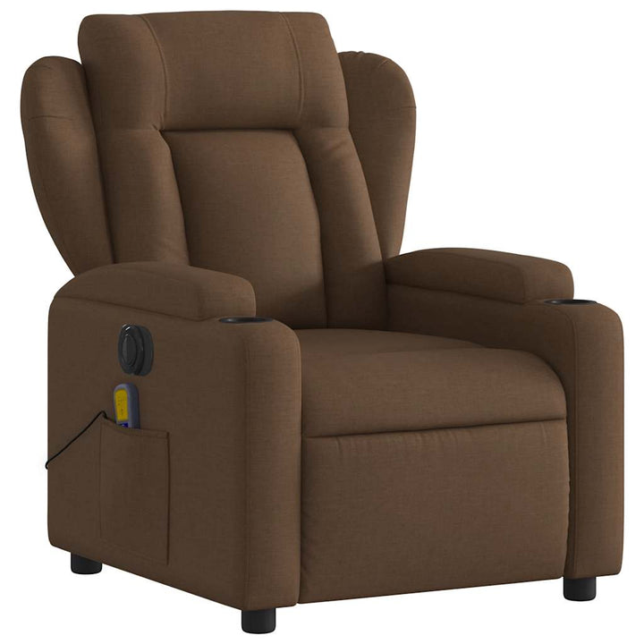 Vixl Fotoliu Electric De Masaj Rabatabil, , Textil