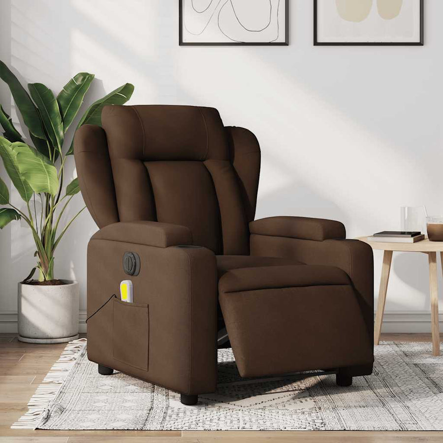 Vixl Fotoliu Electric De Masaj Rabatabil, , Textil