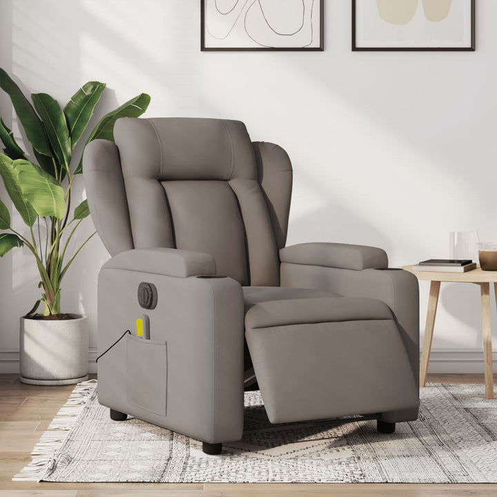 Vixl Fotoliu Electric De Masaj Rabatabil, , Textil