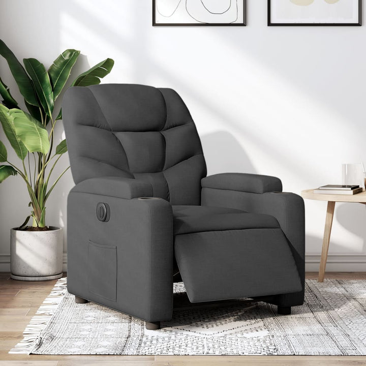 Vixl Fotoliu Electric De Masaj Rabatabil, , Textil