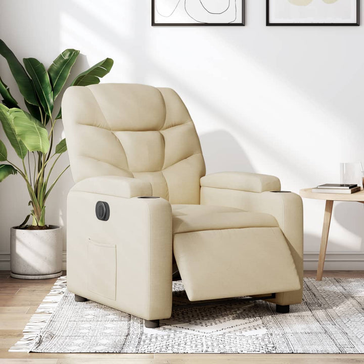 Vixl Fotoliu Electric De Masaj Rabatabil, , Textil