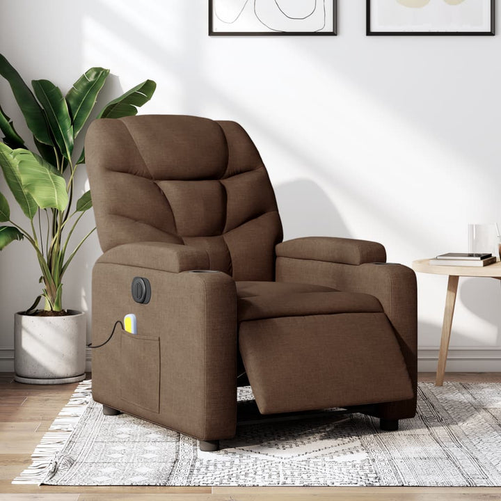 Vixl Fotoliu Electric De Masaj Rabatabil, , Textil