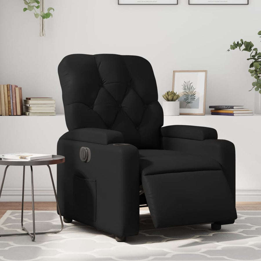 Fotoliu Rabatabil Electric, , Piele Ecologică