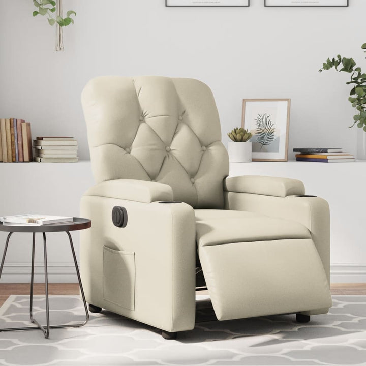 Fotoliu Rabatabil Electric, , Piele Ecologică