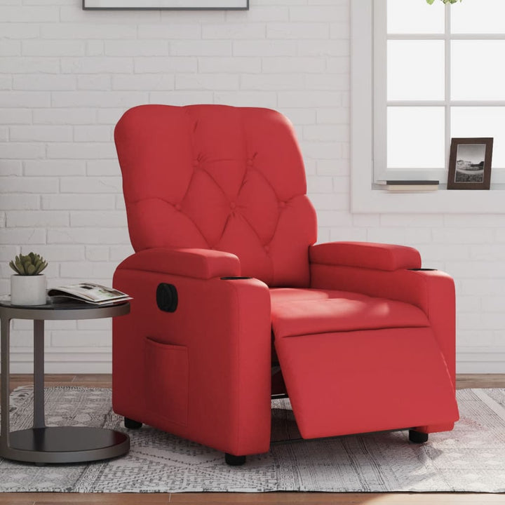 Fotoliu Rabatabil Electric, , Piele Ecologică