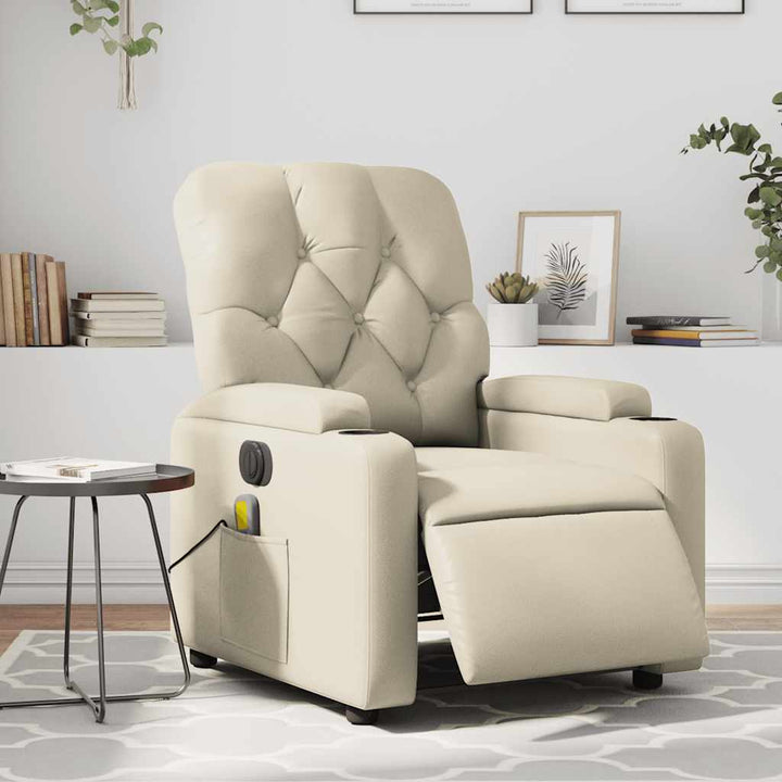Fotoliu Rabatabil Electric, , Piele Ecologică