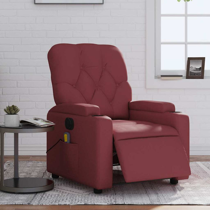 Fotoliu Rabatabil Electric, , Piele Ecologică