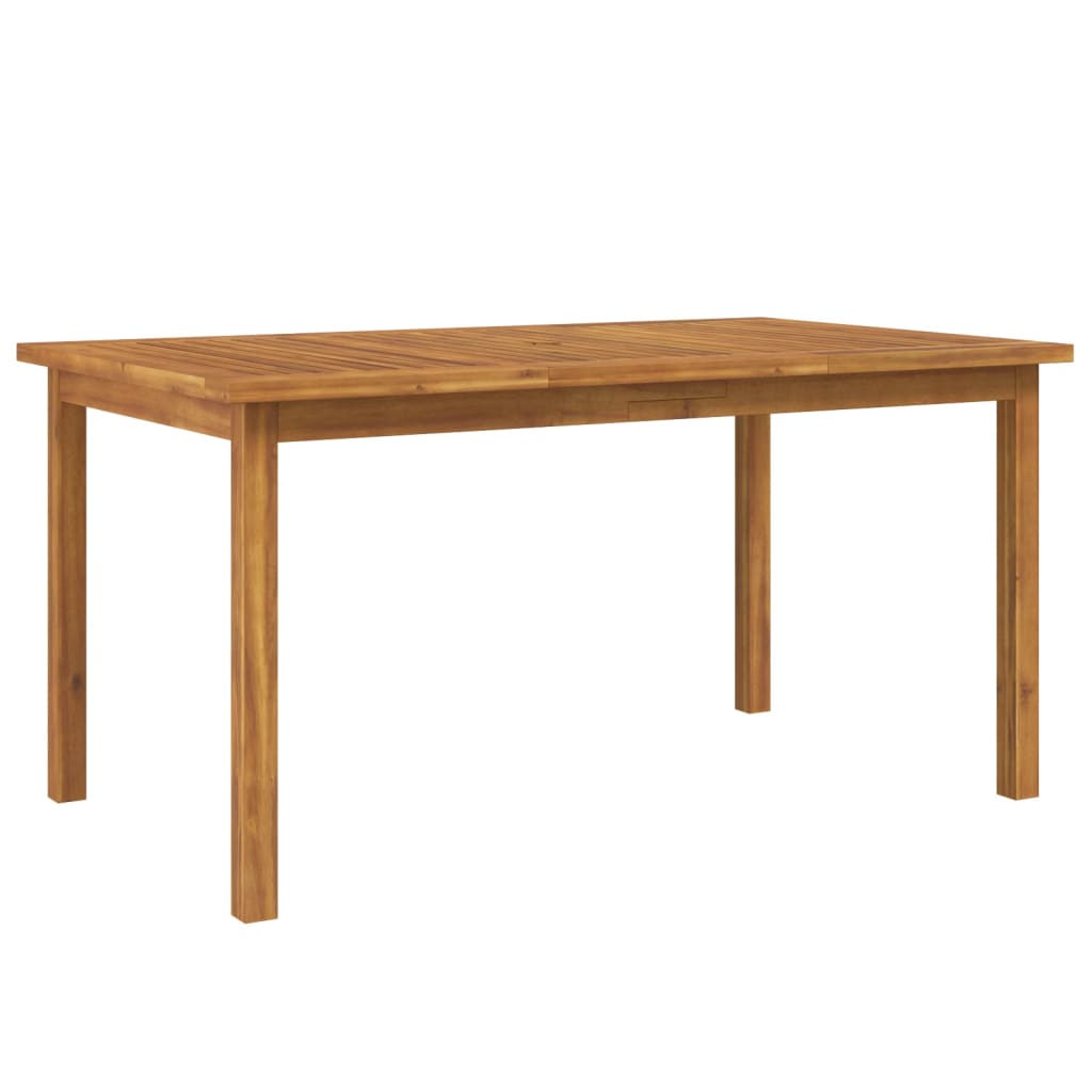 Set Mobilier De Grădină, 5 Piese, Lemn Masiv De Acacia