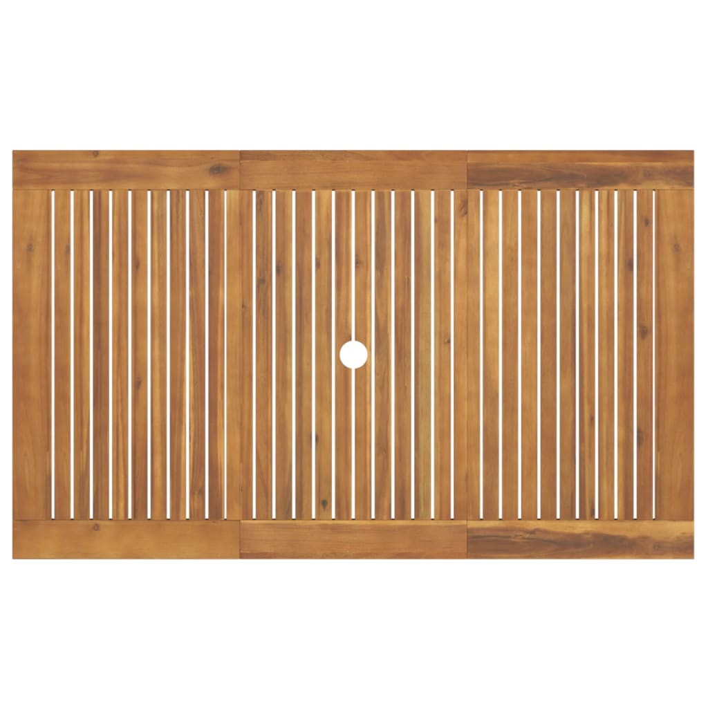 Set Mobilier De Grădină, 5 Piese, Lemn Masiv De Acacia