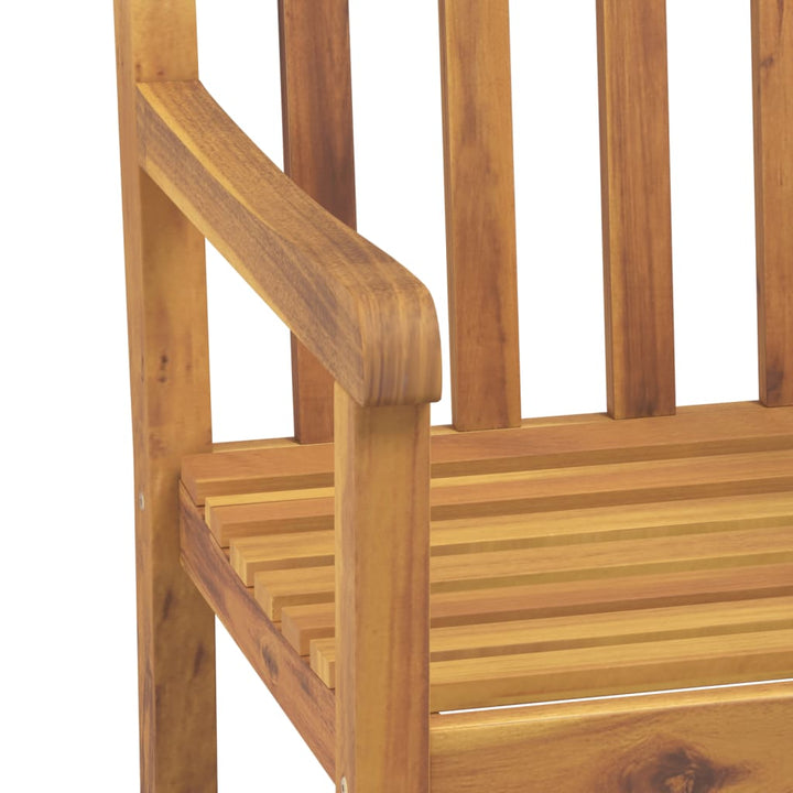 Set Mobilier De Grădină, 5 Piese, Lemn Masiv De Acacia