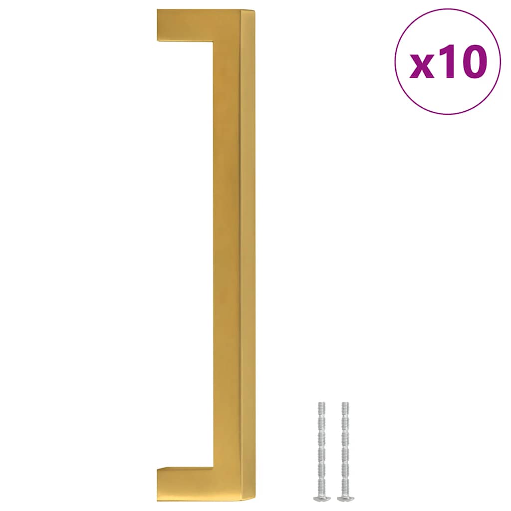 Mânere De Dulap, 10 Buc., , , Oțel Inoxidabil