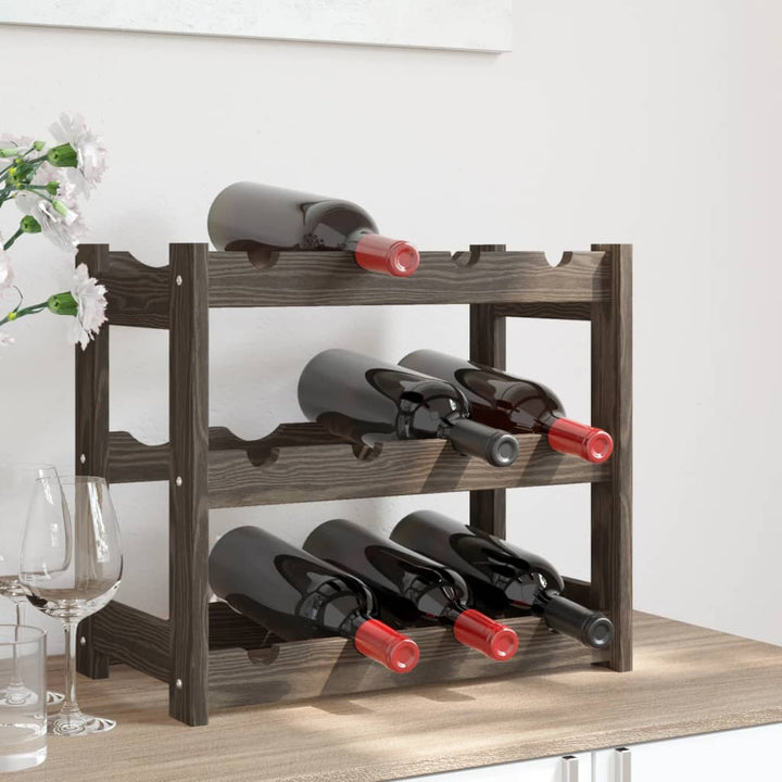 Suport De Vin Pentru 30 De Sticle, Lemn De Pin