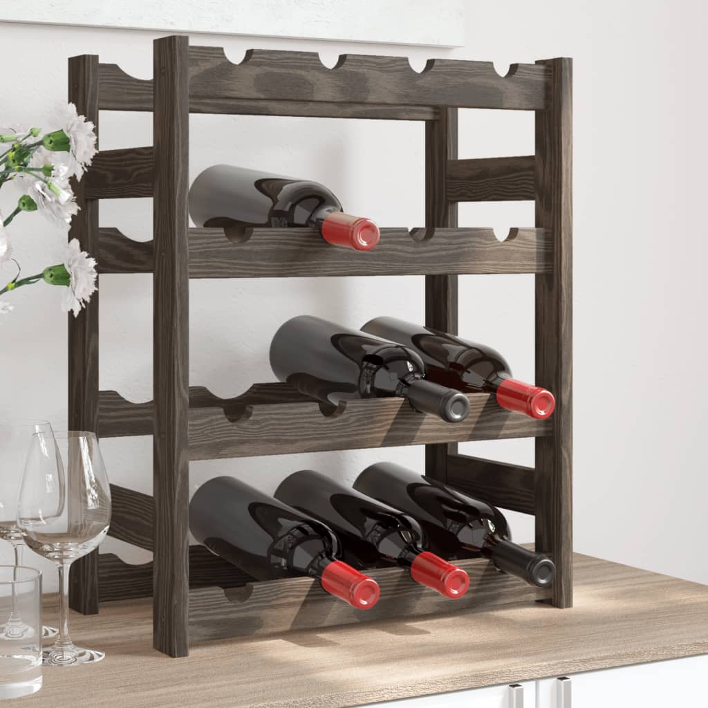 Suport De Vin Pentru 30 De Sticle, Lemn De Pin